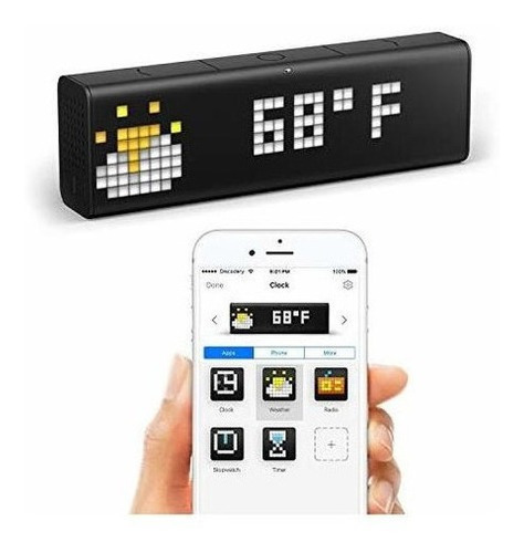 Hora Wi-fi Lametric Clock Para Casa Inteligente