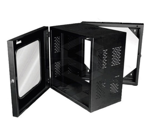 Gabinete Rack Cerrado Beaucoup I-1026 Abatible Pared 12ur 