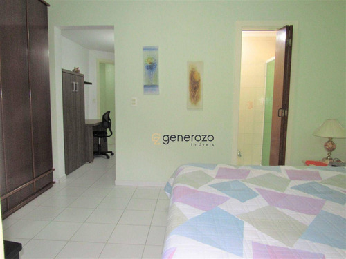 Imagem 11 de 21 de Apartamento A Venda Na Praia Do Tombo - Guarujá, 02 Dormitórios, Com 01 Vaga De Garagem E Lazer No Prédio - Ap0482