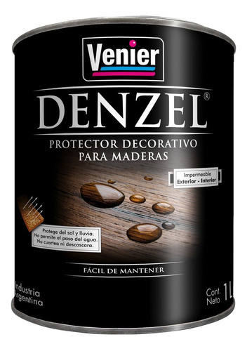 Venier Denzel Protector Para Maderas Satinado X 1 Color Natural