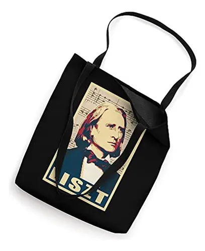 Franz Liszt Compositor Musical Notas Estilo Retro Propaganda