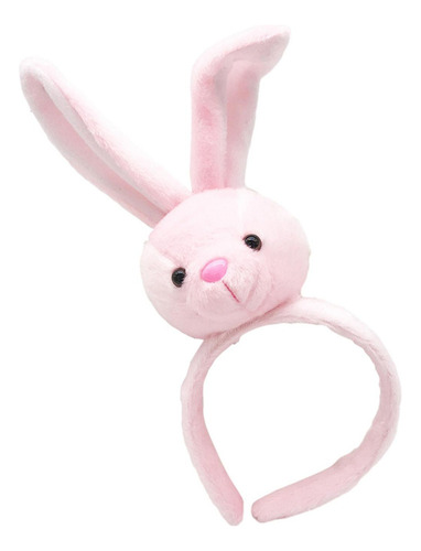 Linda Diadema De Animales, Accesorios Para El Conejo Rosa
