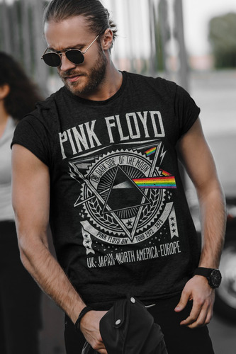 Camiseta Rock Metal Pink Floyd N13