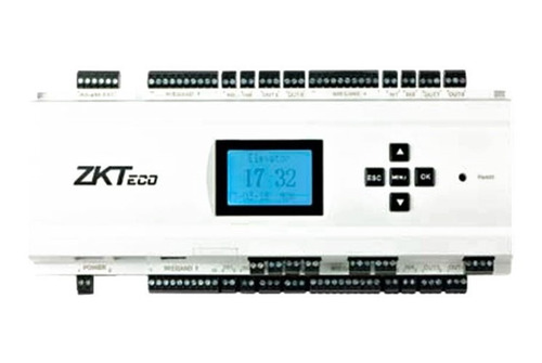 Zkteco Modulo Controlador De Ascensores Para 10 Pisos  Tcp/i