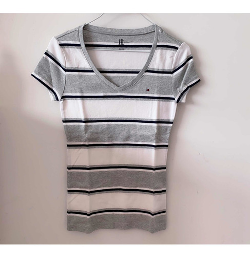 Remera Clasica De Mujer Tommy Hilfigher