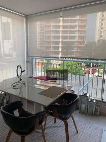 Studio Com 1 Dormitório À Venda, 35 M² Por R$ 477.000,00 - Campo Belo - São Paulo/sp - St1057
