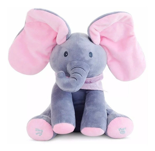Imagem 10 de 10 de Elefante Musical Brinca Canta Fala Gun Flappy Importado Eua