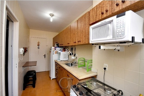Imagem 7 de 15 de Higienopolis - Apartamento Espaçoso Com 02 Vagas! - 3202-1