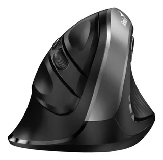 Mouse Vertical Genius Inalámbrico Vertical Negro Ergonomico Color Silver