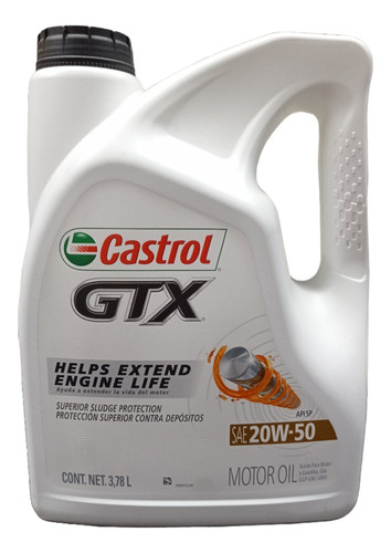 Castrol Gtx 20w50 3.78l