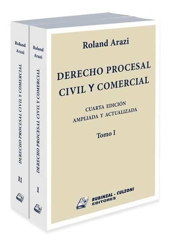 Derecho Procesal Civil Y Comercial - Arazi - 4ta Ed.
