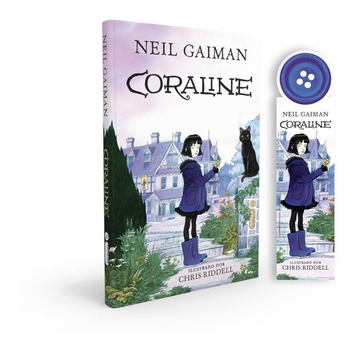 Coraline - Acompanha Marcador De Páginas Especial