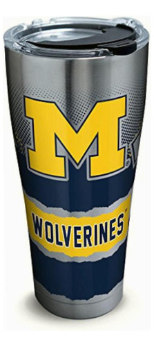 Tervis Michigan Wolverines Knockout Vaso De Acero Inoxidable