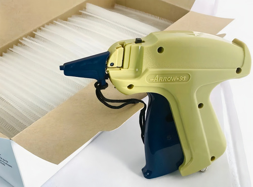 Kit Pistola Etiquetadora F12 5000 Plastiflechas De 1 Pulgada