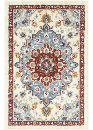 Stina Vintage Medallion Kitchen Rugs Anslizante Accent ...