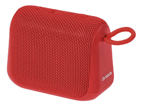 Parlante Inalámbrico Bt Aiwa Awkf3 Rojo Tws Ipx6 5w  - -sds