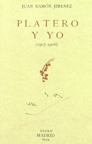 Platero Y Yo, De Jiménez, Juan Ramón. Editorial Jdej Editores En Español