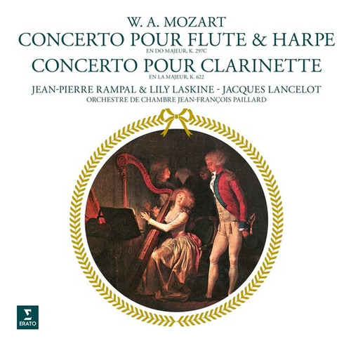 Jean-pierre Rampal Mozart: Concierto Para Flauta Y Arpa Lp C