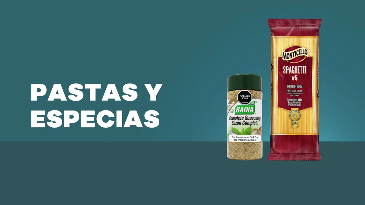 Pasta y Especias