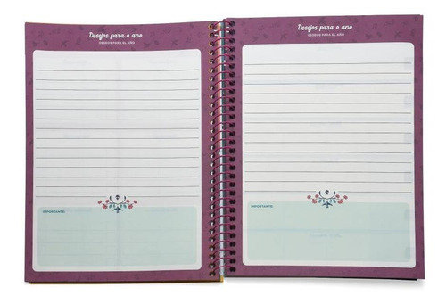 Agenda Planejamento Espiral Frida Kahlo Jandaia 80 Folhas