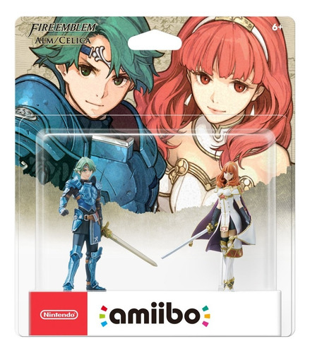 Alm Celica Amiibo Fire Emblem Pack Doble - Nintendo