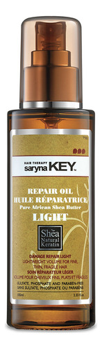 Saryna Key Aceite Tratamiento Para El Cabello Reparacion Light sin Sulfatos 105 Ml