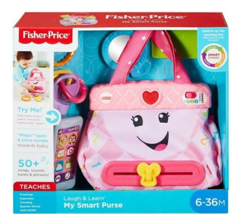 Cartera Interactiva Fisher Price Aprende Y Juega