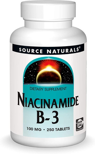 Niacinamida B-3 100 Mg 250 Tabl - Unidad a $644