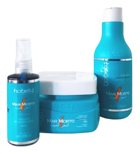 Imagem 9 de 10 de Kit Tratamento Mar Morto Sh, Mas, Serum Hobety