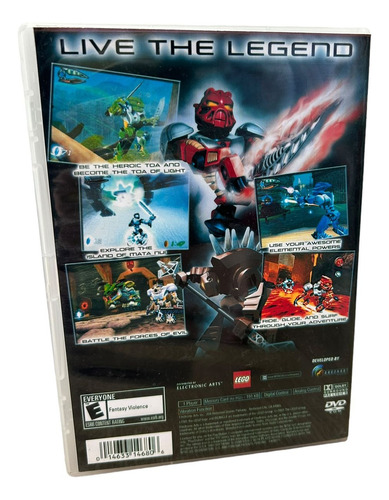 Bionicle Play 2 Capa E Pôster Ps2