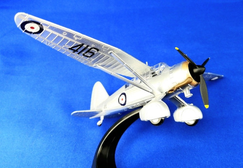 Miniatura Diecast 1/72, Avión Westland Lysander Mk1, 1939