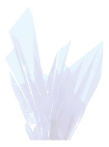 Papel Celofán Transparente 70x100 Cm X100 Pliegos