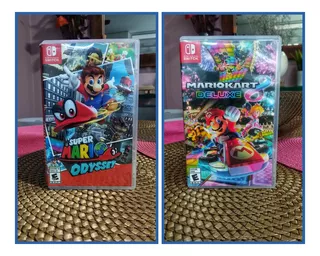 Super Mario Odyssey + Mario Kart 8 Deluxe 10/10