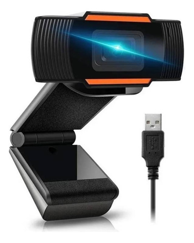 Webcam Full Hd Digital Giratoria Con Usb Y Micrófono 1080p