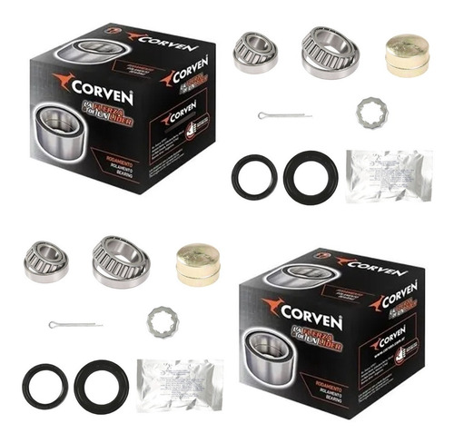 Kit X2 Ruleman Rueda Trasera Corven Corsa 2006 2007 2008