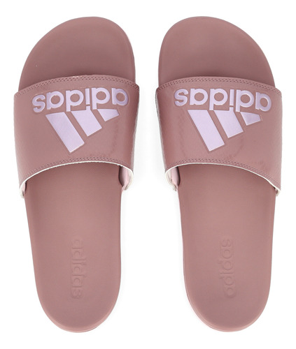 Ojotas adidas Adilette Comfort Mujer Sintético En Rosa | Dex