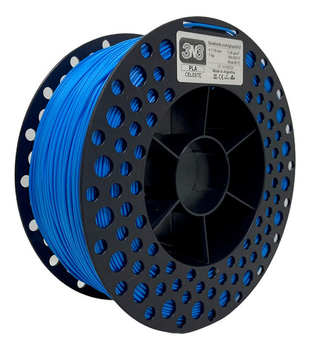 Imagen 7 de 10 de Filamento Pla 3n3 1.75mm 1kg Macrotec