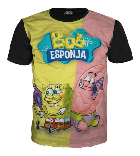 Camiseta De Bob Esponja Para Niños Y Adultos Moda Medellin