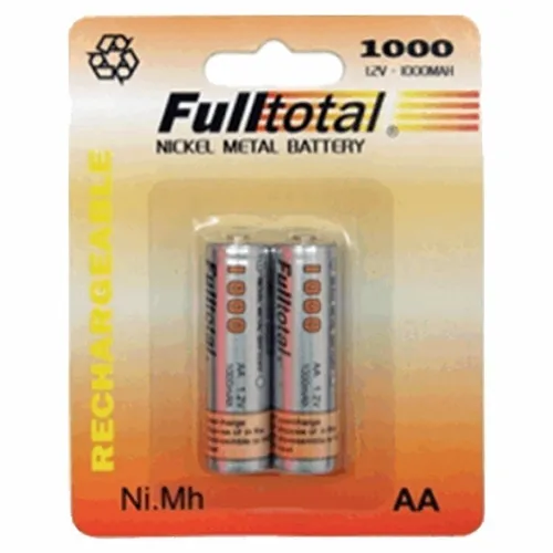 comprar Pila Recargable Fulltotal Aa 1000mah Pack X 2 Pilas