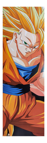 Dragon Ball Set C De 4 Posters Largos Plastificado Goku 82cm