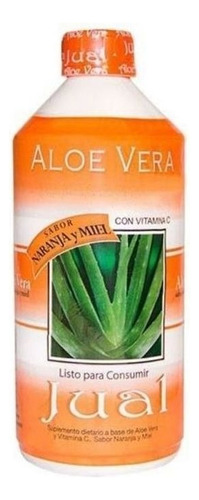 Jugo Aloe Vera Con Naranja Y Miel Jual X 500 Cc