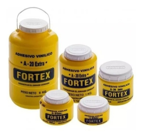 Cola Vinilica Fortex Carpintero 500gr Pegamento Madera