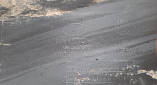 Paragolpe Trasero Hyundai Santa Fe 13/15 Completo Original