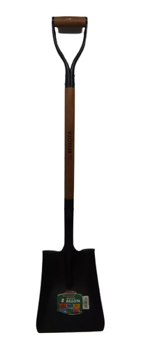 Pala Cuadrada Bellota Clásica Mango De Madera