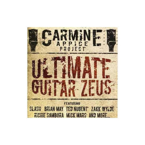 Appice Carmine Project Ultimate Guitar Zeus Usa Import Cd