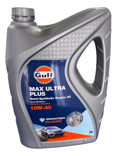 Aceite Gulf 10w40 Semi Sintetico  4lt (no Valvoline)