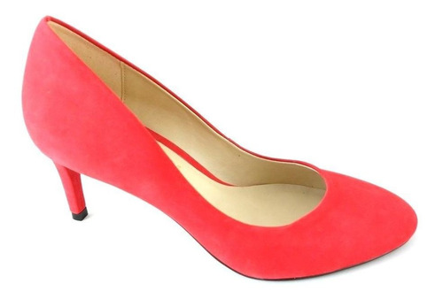 Scarpin Topgrife Couro Nobuck Vermelho - W3679verm