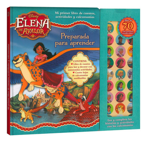 Elena De Avalor, Preparada Para Aprender, De Disney. Editorial Lexus Editores, Tapa Dura En Español