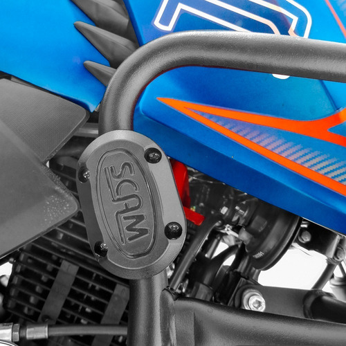Prot De Motor Caren Dafra Apache Rtr200 19+ Sptop686 C/pedal