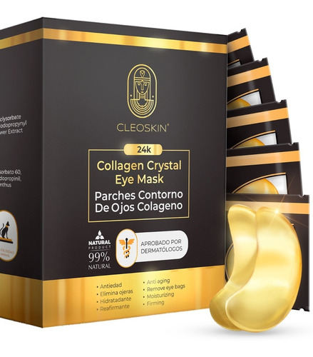 Pack 25 Parches Contorno De Ojos 24k